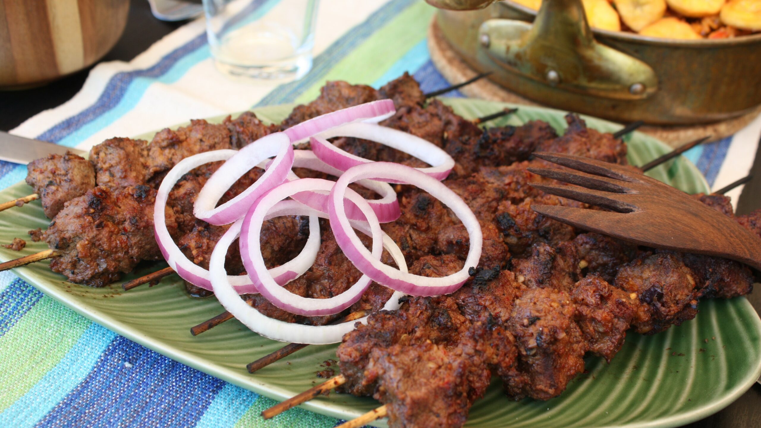 Suya, grillspett från Nigeria
