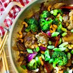 wok med fläskfilé