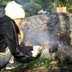 Höstmat i skogen