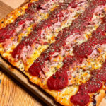 Detroit-style pizza