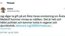 Därför röstar jag inte på Årets Matbluff
