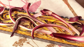 Paj med radicchio