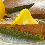 Mandelkaka med matcha