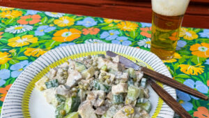 ukrainsk kycklingsallad