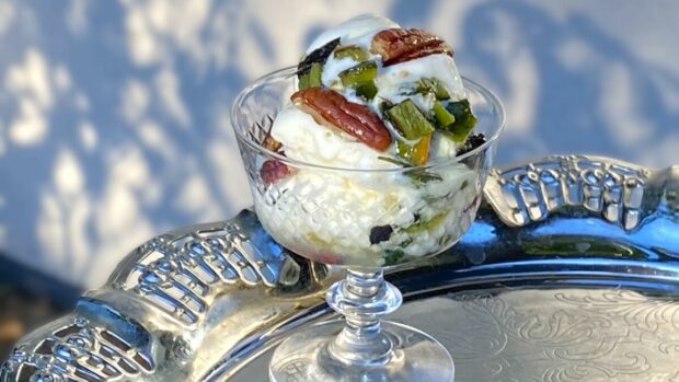 Green chile sundae